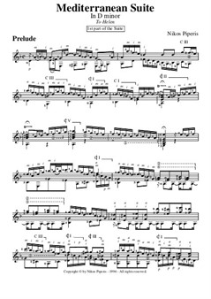 Prelude (from Mediterranean Suite)